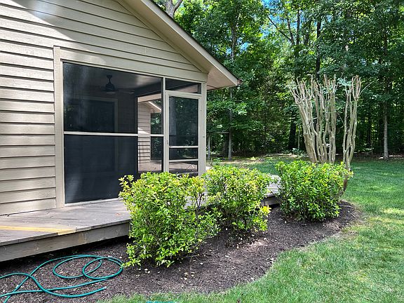 Screened porch from outside