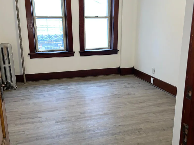 one of two bedrooms