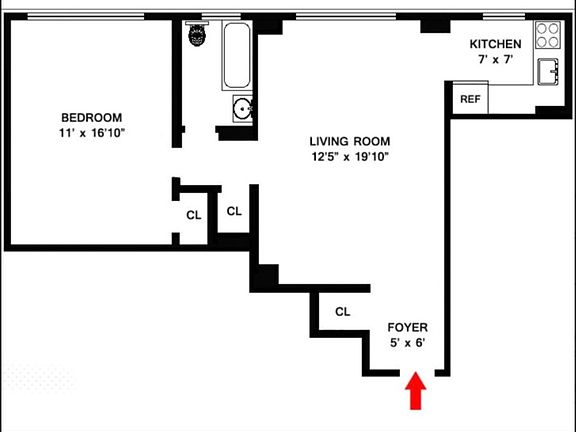 2nd image of 200 W 108th St APT 16B