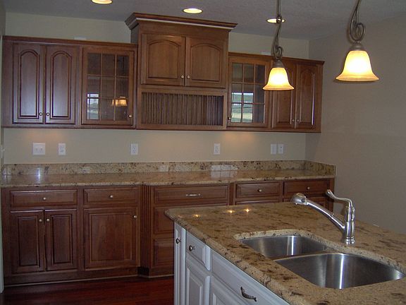 Buffet with Granite Countertops