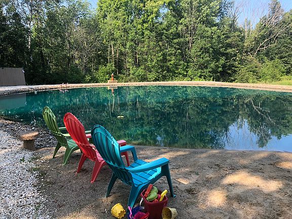 Sand and Rocks around pond