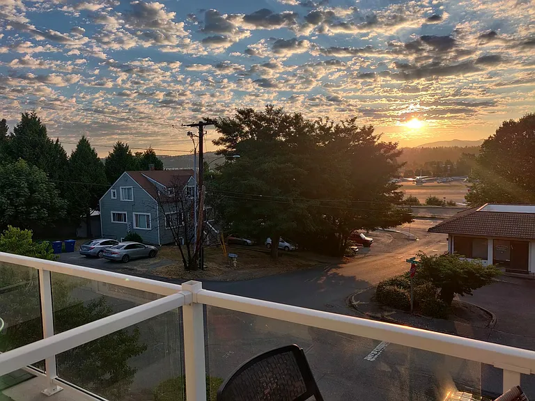 Morning View from Balcony