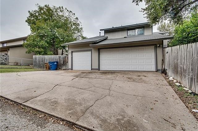 Private Driveway to the garages, Unit A is 2 car, Unit B is 1 car, very private