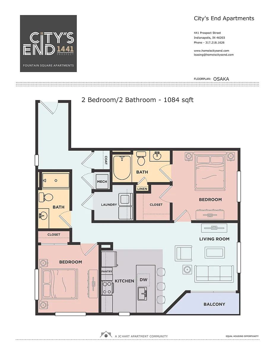 Floor plan Osaka 2.2