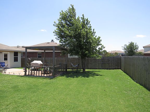 Back Yard with Pergola