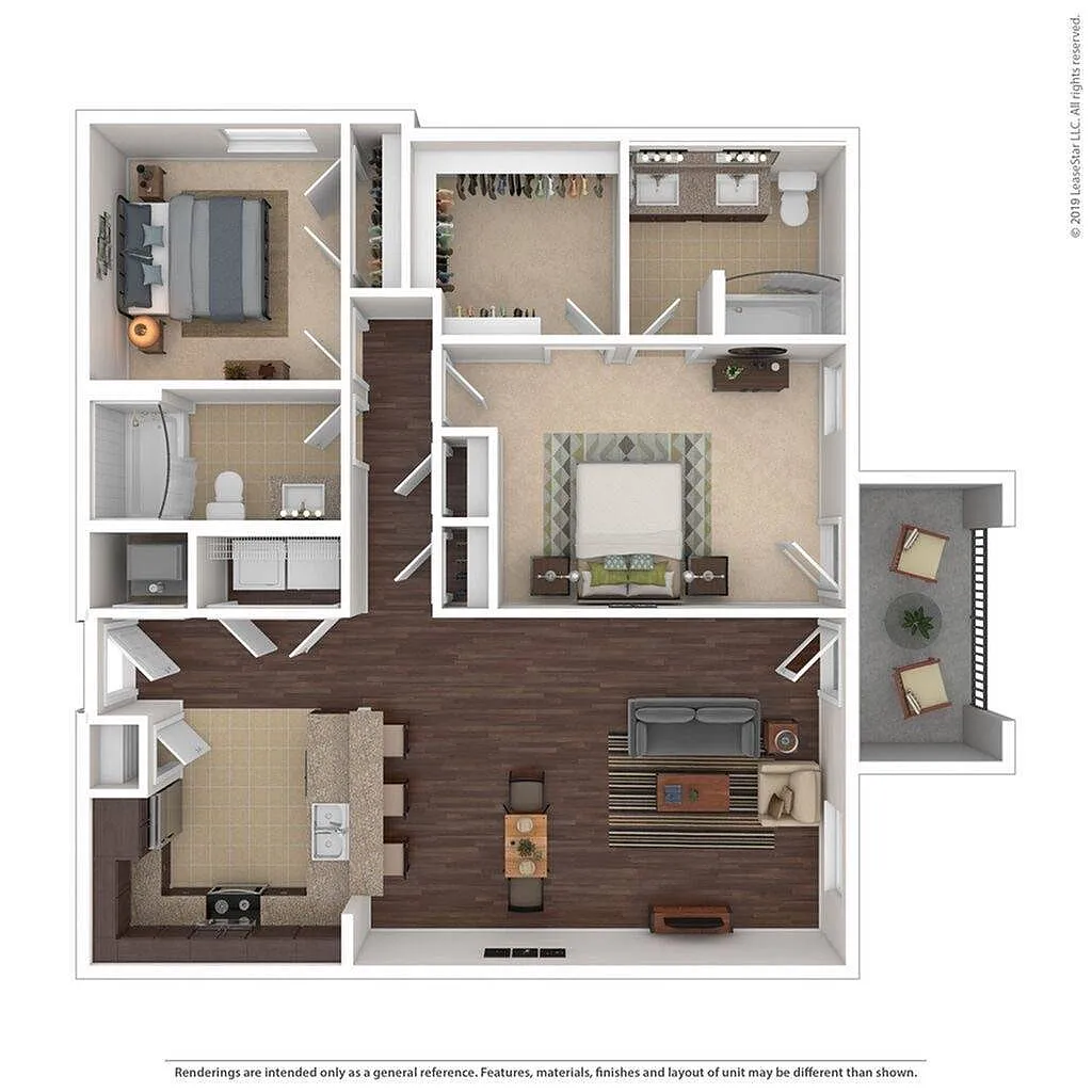 Floor plan G 2X2
