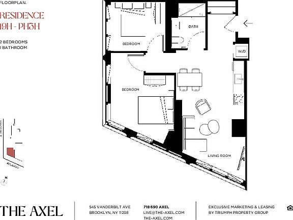 2nd image of 545 Vanderbilt Ave Penthouse 2H