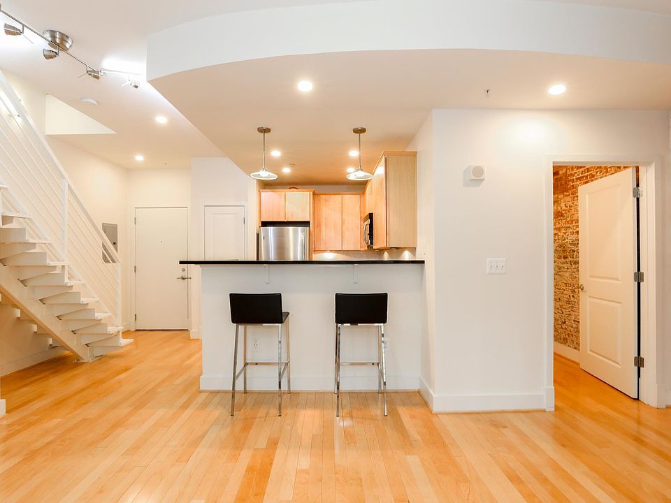 Kitchen and living room