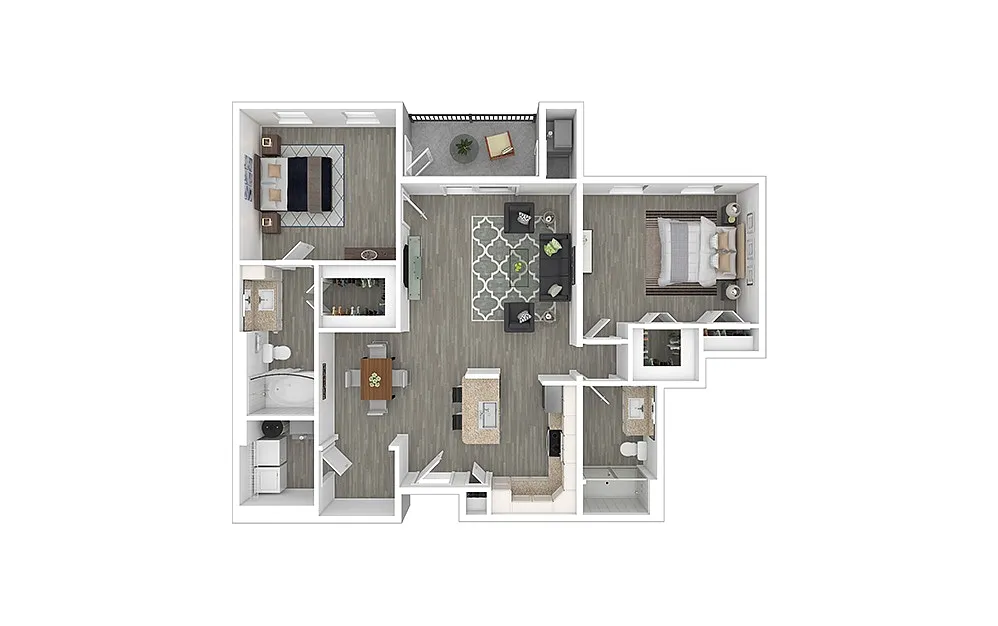 Floor plan Chagall II