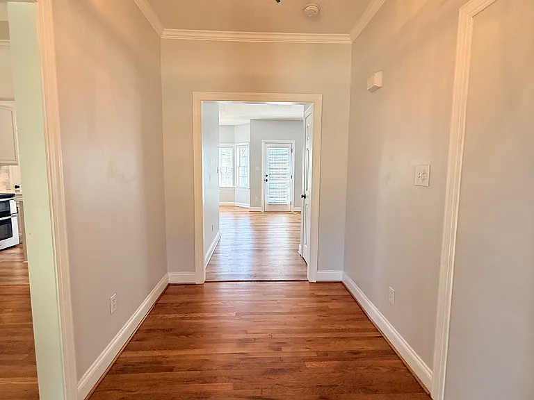 Entry foyer is wide and welcoming!