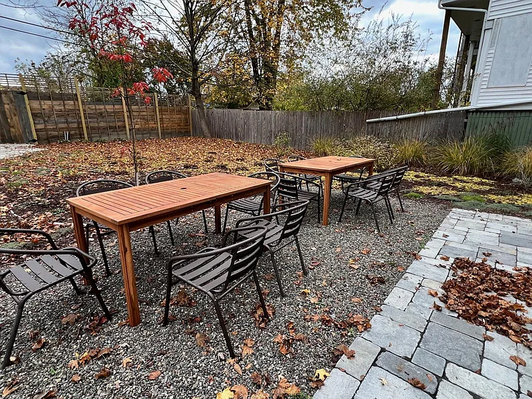 Shared Backyard Area