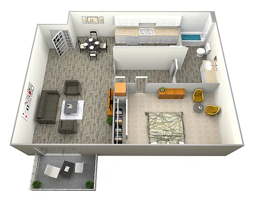 Floor plan Plan A