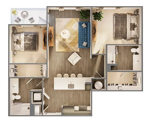 Floor plan B2P