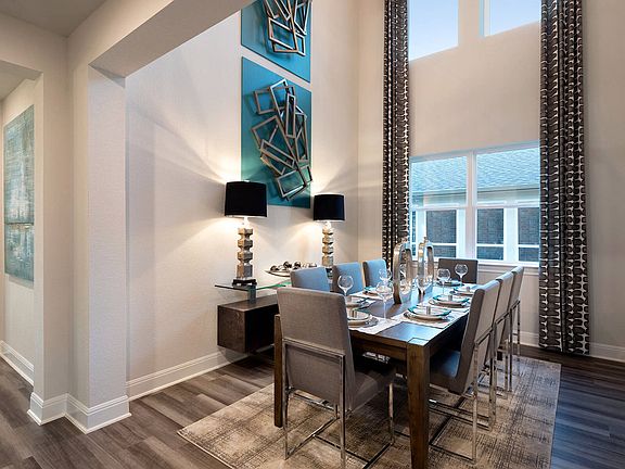 This Pecan s flex space makes the perfect formal dining room.