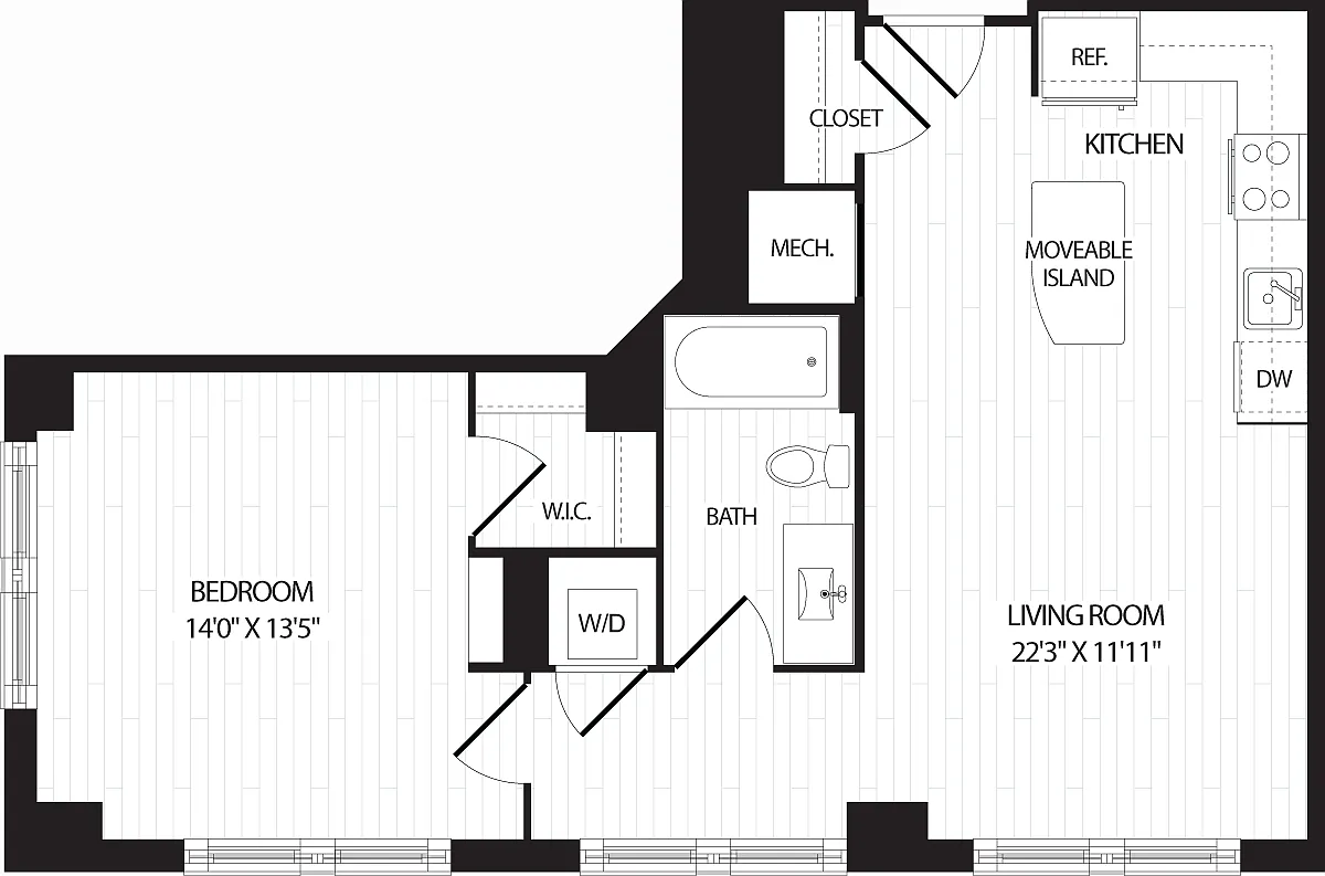Floor plan A14