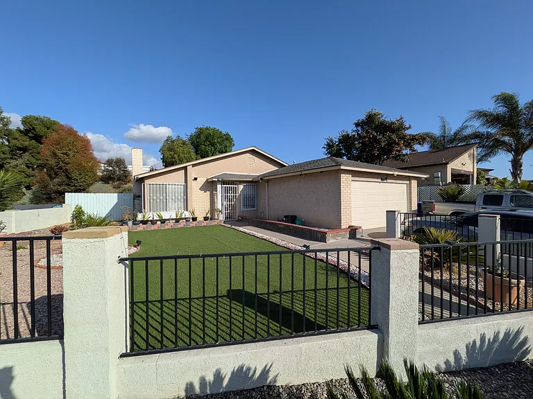 Outside view of the home.