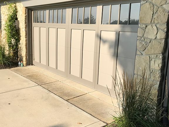 New garage door