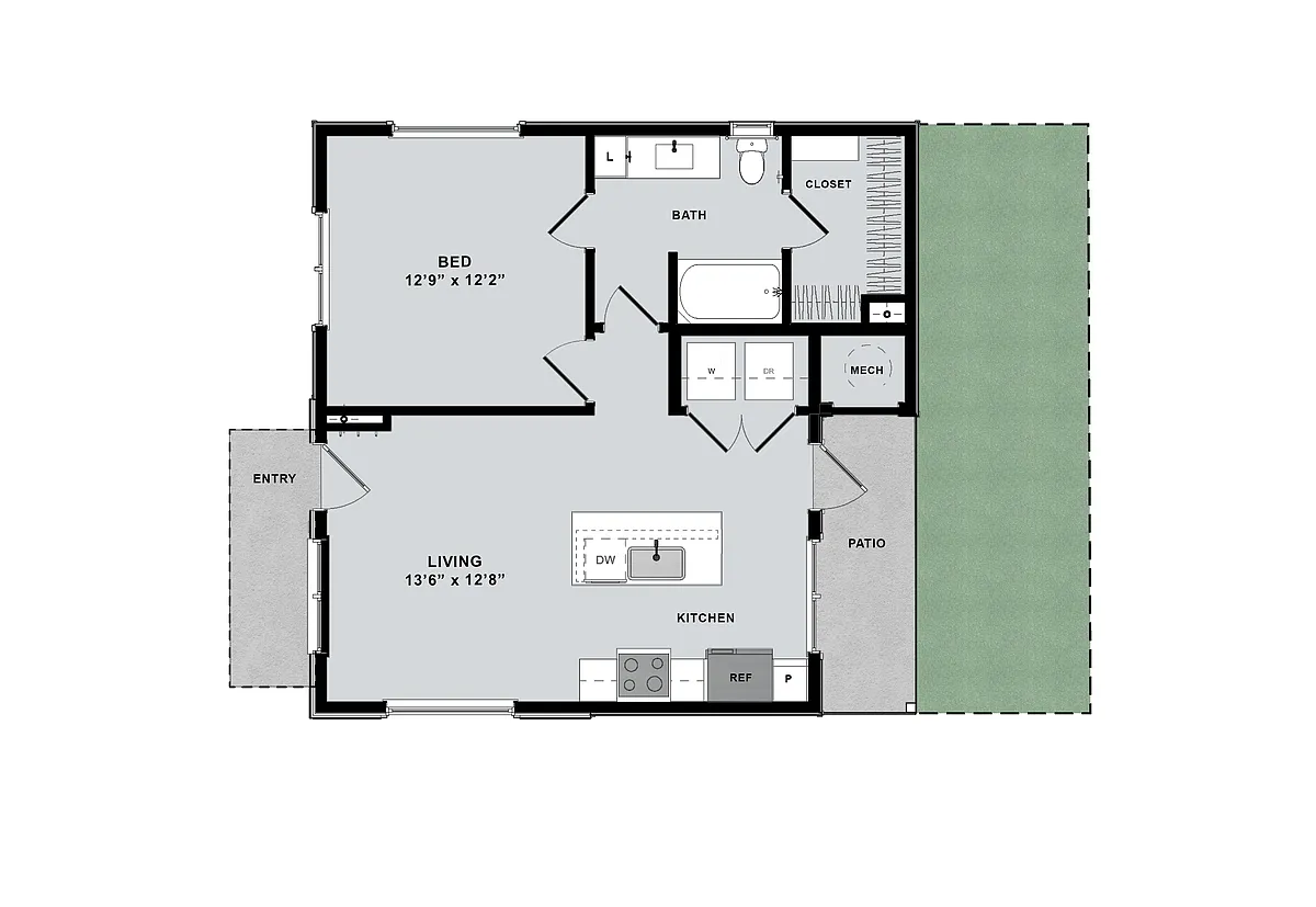Floor plan A1-EH