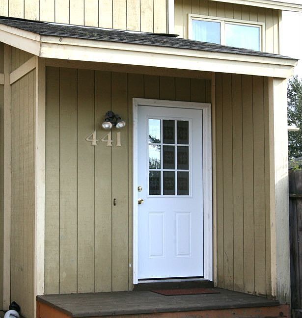 New front door