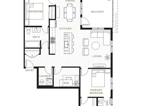 2nd image of 1460 Gordon Dr #208