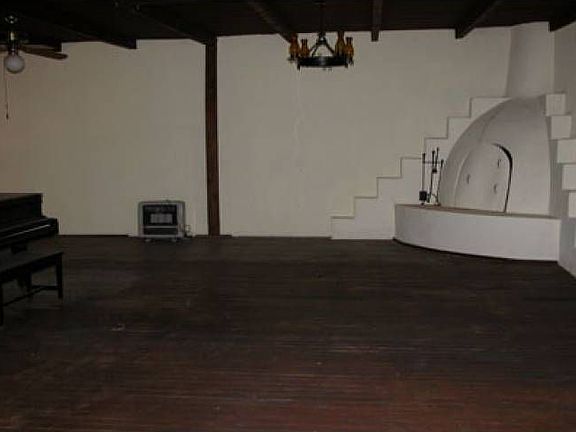 Living Area w/pine floors