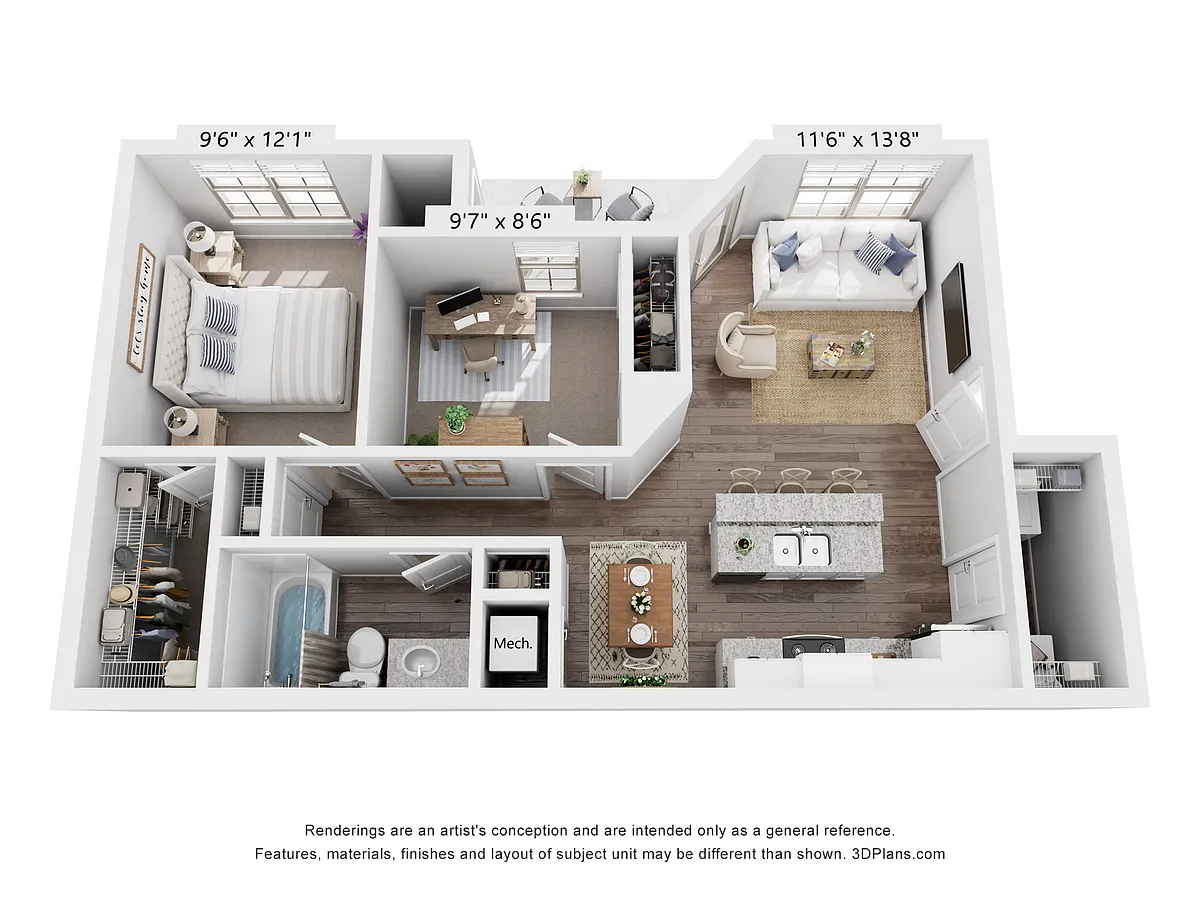Floor plan B1