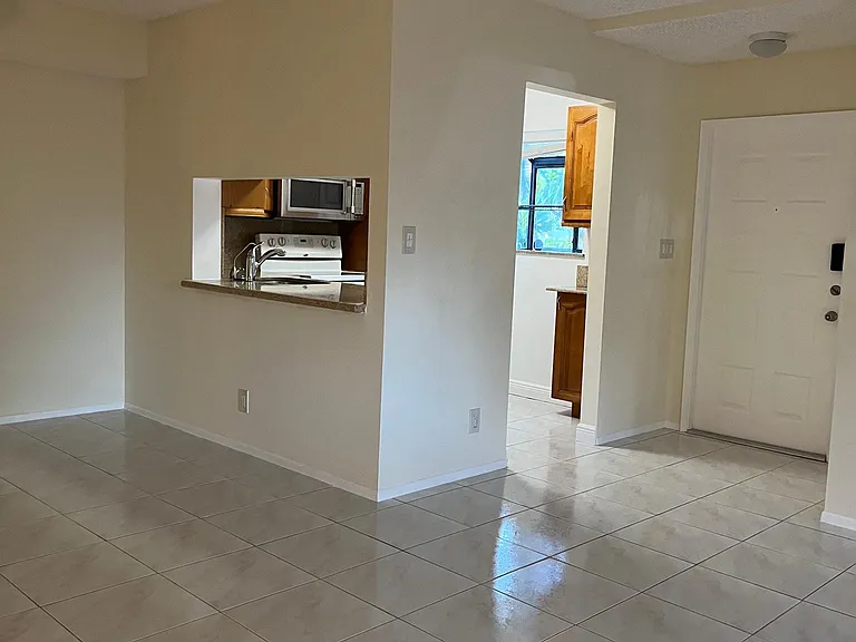 View from living area
