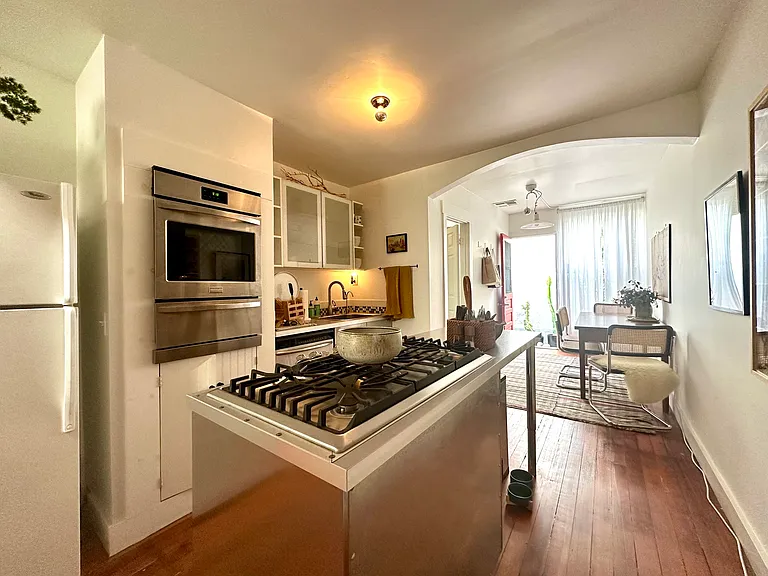 Kitchen View Towards Ally Entry