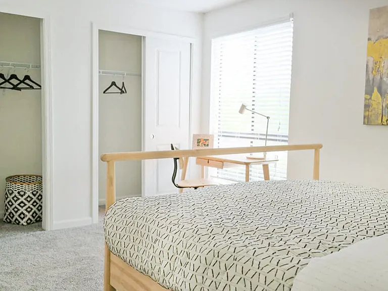 Large Closets for Easy Storage