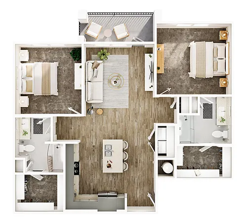 Floor plan B4
