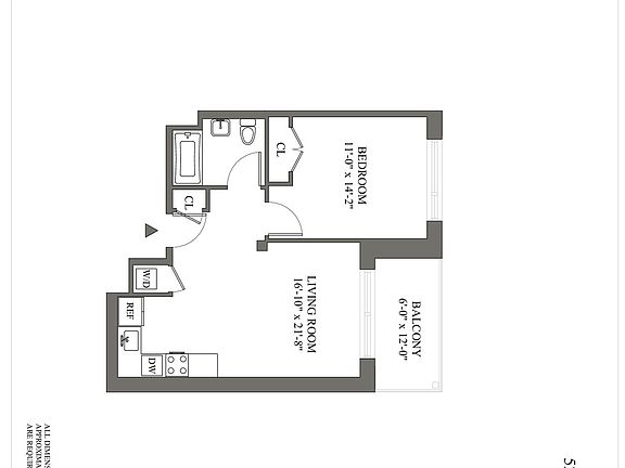 2nd image of 520 Parkside Ave APT 3C