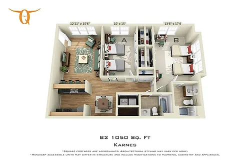 Floor plan B2