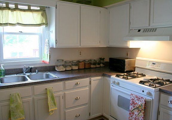 Kitchen - cabinets repainted in 2008 by owner
