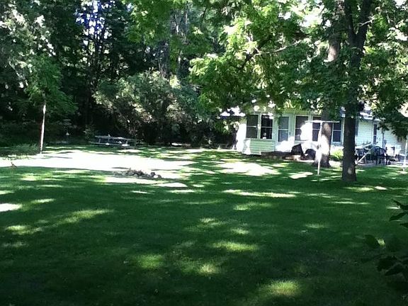 Private, Fenced-in Back Yard With Fire Pit