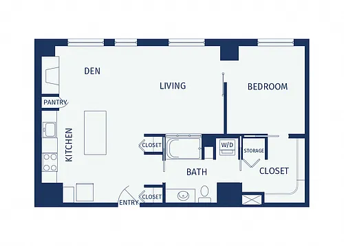 Floor plan A22