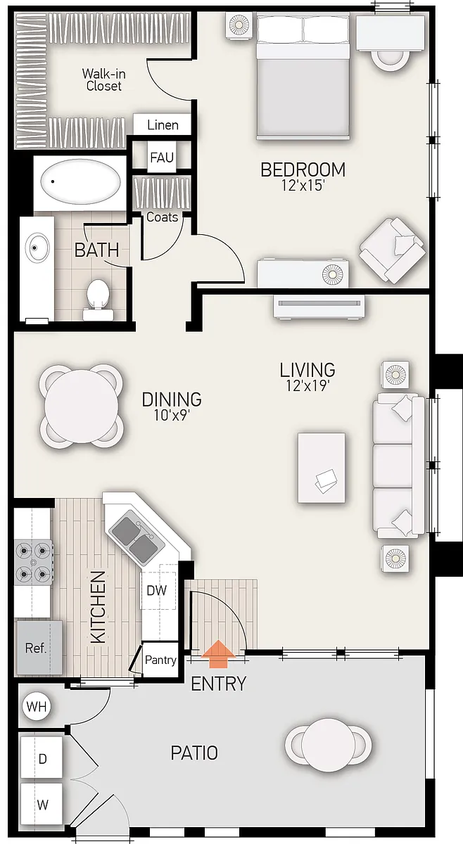 Floor plan Quail Ridge - Plan D