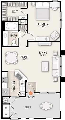 Floor plan Quail Ridge - Plan D