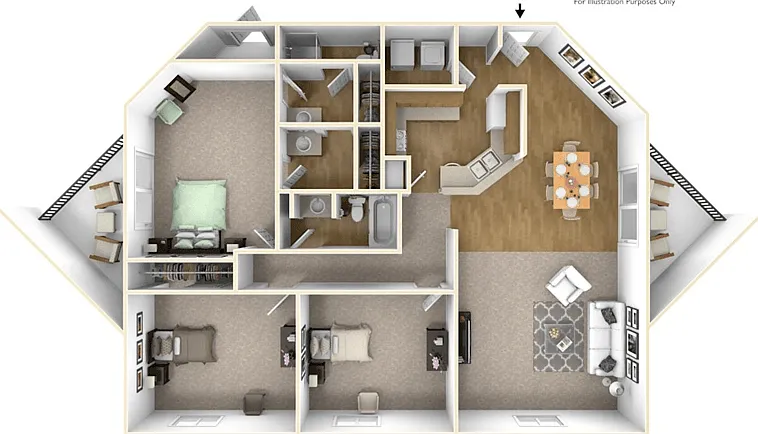Rivers Edge Apartments — Photo 42