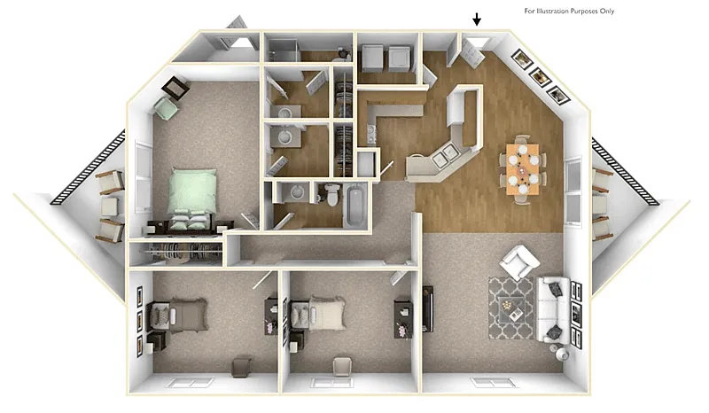 Floor plan Sycamore