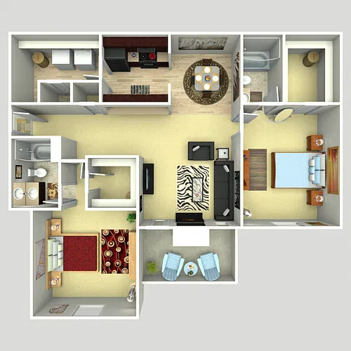 Floor plan The Khaki