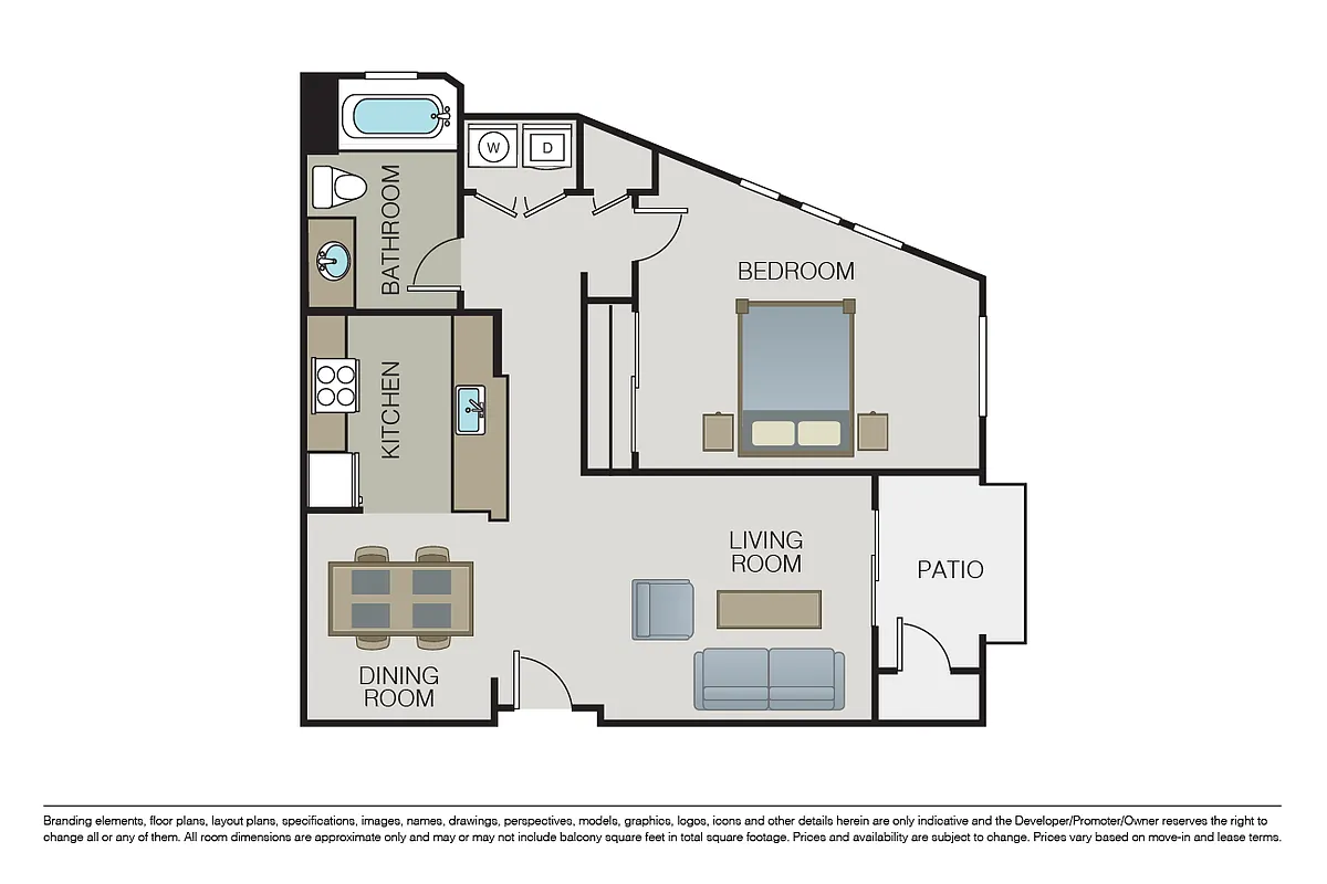 Floor plan Plan 1A