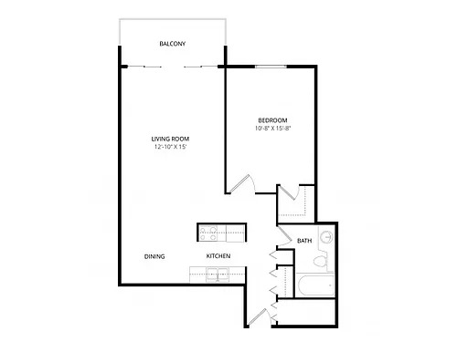 Floor plan The Triomphe