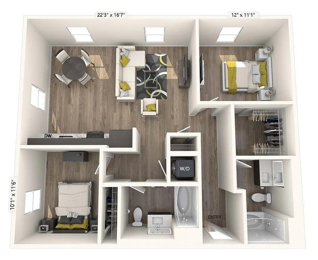Floor plan B5-Upgrade