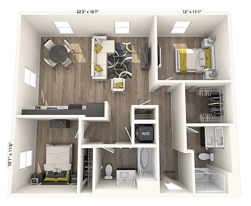 Floor plan B5-Upgrade