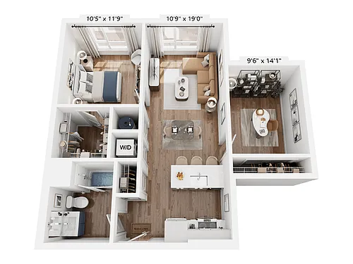 Floor plan D