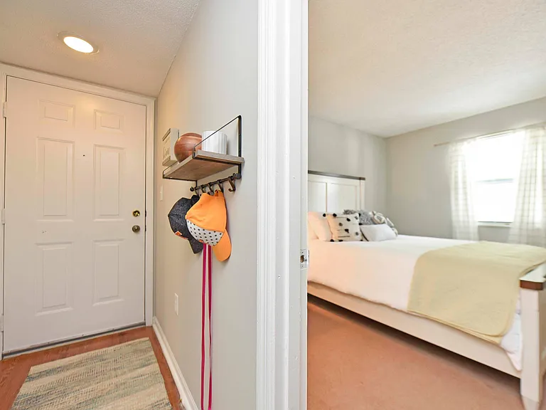 Entry Way + Bedroom