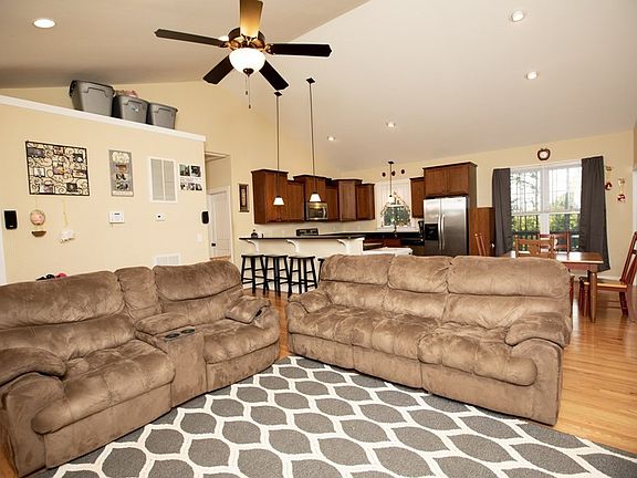 View from Living Room to Kitchen