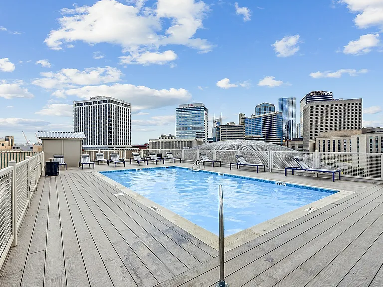 Rooftop Swimming Pool with Sundeck
