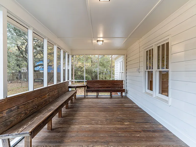 Screened In Porch Interior