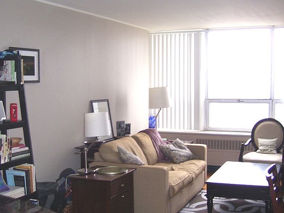 Living room with a/c
